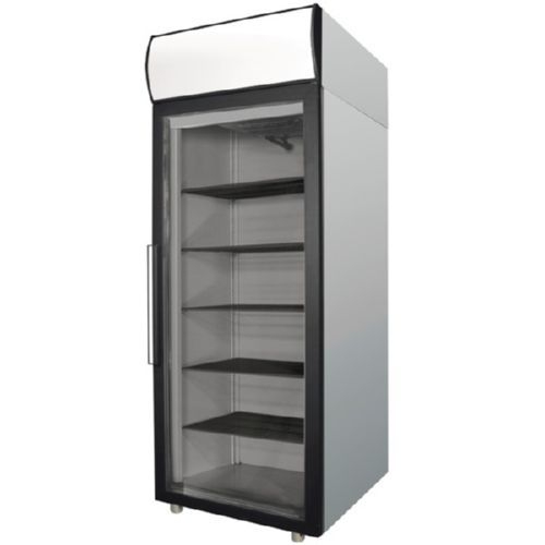 Холодильный шкаф POLAIR DM105-G (ШХ-0,5ДС нерж.) фото