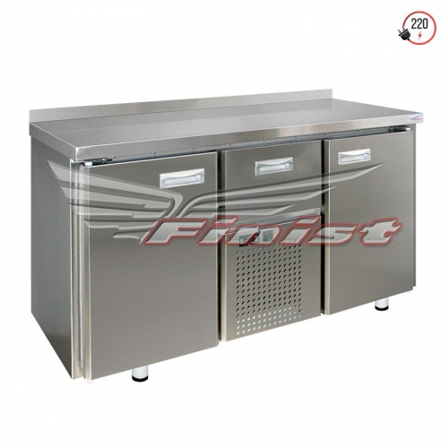 Холодильный стол с дверями и ящиками с кассетным агрегатом СХСка-600-2 фото