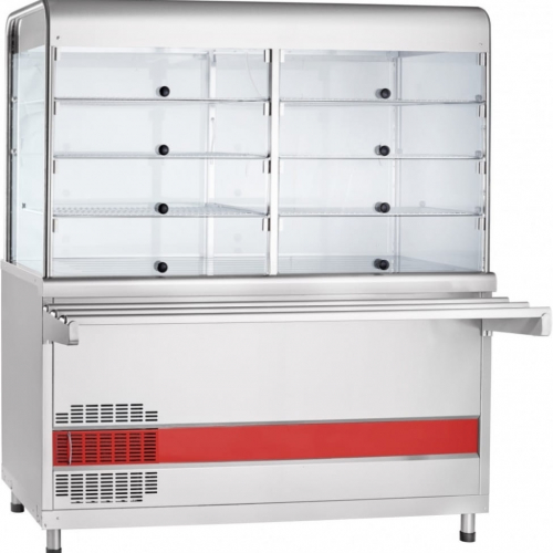 Холодильная витрина-прилавок ABAT ПВВ(Н)-70КМ-С-01-ОК фото