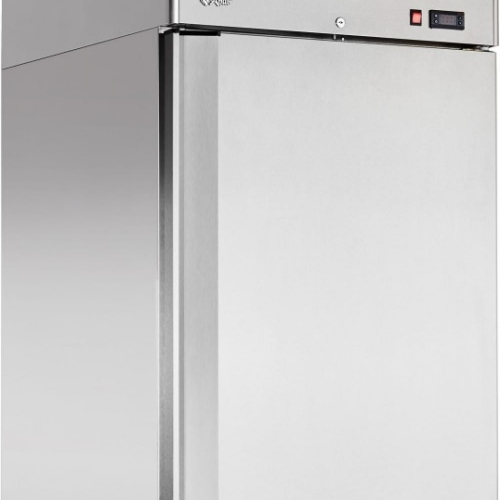 Морозильный шкаф ABAT ШХн-0,5-01 нерж. (верхний агрегат) фото