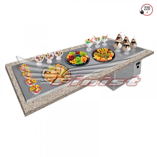 Встраиваемые холодильные поверхности STATIC table ПХВ-3 фото